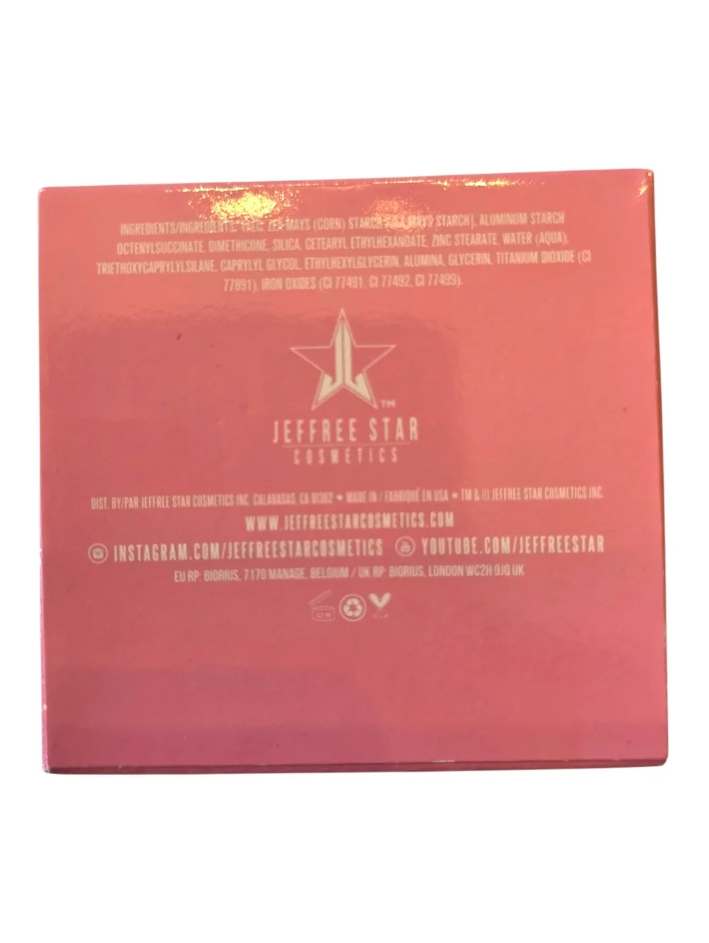 Jeffree Star Highly Pigmented Eye Shadow In  Punk Couture